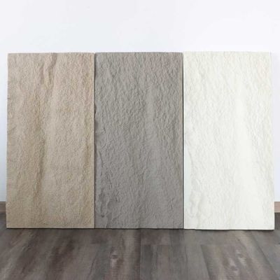Luxus-Wand der PU-Faux-Stein-Platten-eine dekoratives 1200 * 600mm 100mm