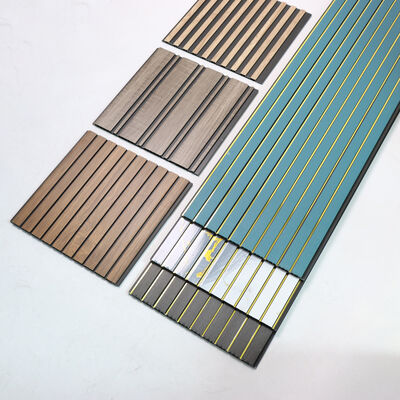 Überlegene feuchtigkeitsbeständige PVC-Rillenwandpaneele für Restaurants, Krankenhäuser, Labore