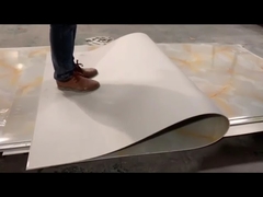 Innendekoration Wand Hintergrundplatte UV-Beschichtung PVC-Marmorplatte