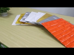 PVC-Harz-wasserdichtes Ausgangsdekorative Innen3D wand für Wände