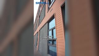 Außenwandverkleidungsplatten aus WPC für den Außenbereich